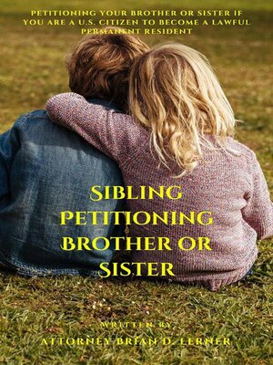 cover image of Sibling Petitioning Brother or Sister